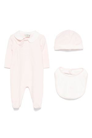 Embroidered,Logo Babygrow Set FENDI KIDS | BUK1318RAF0C11